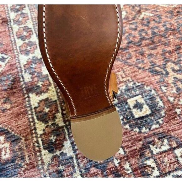 FRYE Men’s Short Campus Boots Inside Zipper Zip Up Square Toe main image 4